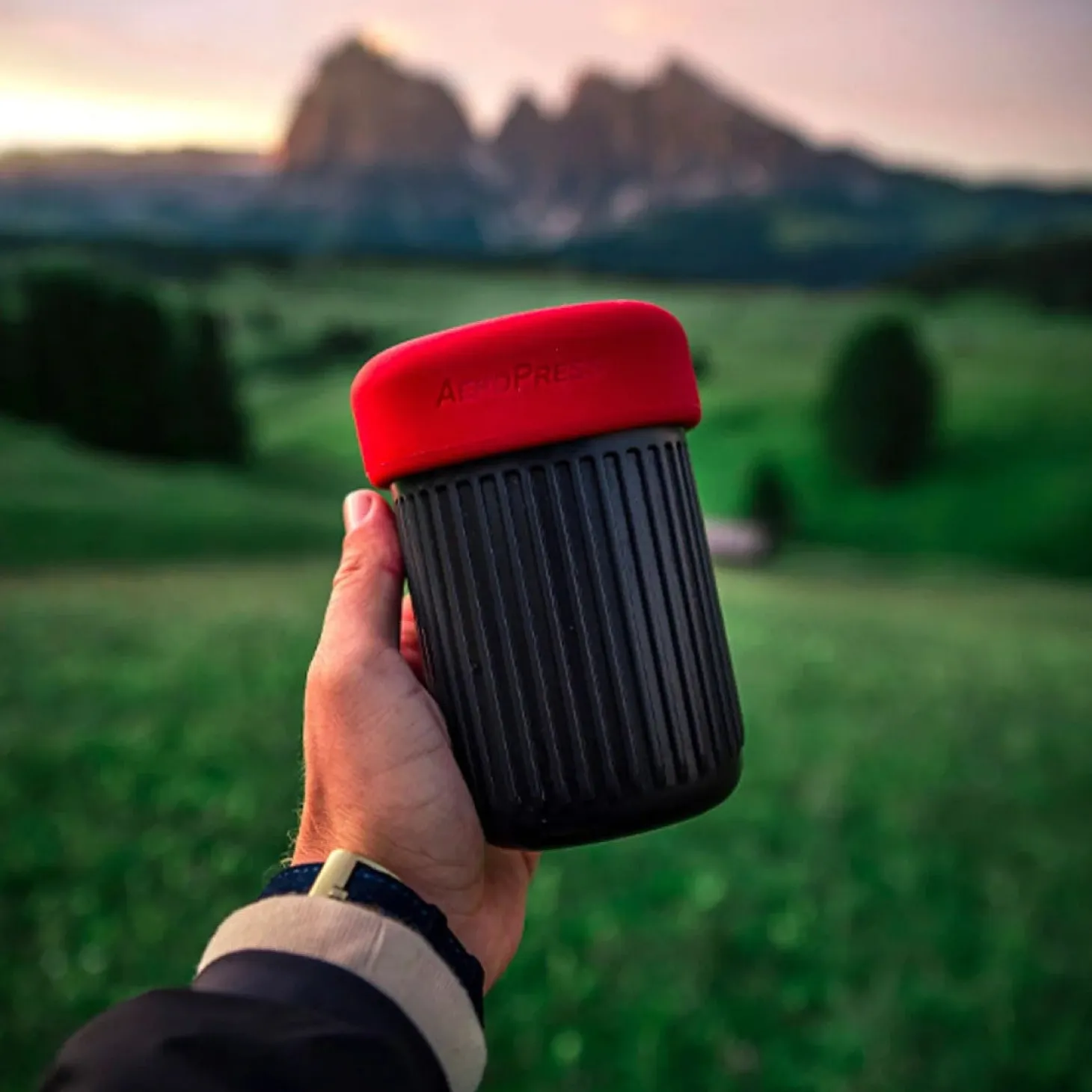 Camping|Manual Infusions>Ma Caféine AeroPress® Go Infuser Coffee Cup to Go