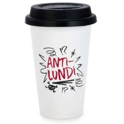Ceramic Mugs|Message Mugs>Ma Caféine Anti Monday Travel Mug