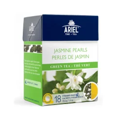 Green Teas|In Bag>Ma Caféine Ariel | Jasmine Pearls Green Tea - 18 bags