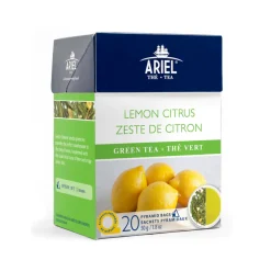 Green Teas|In Bag>Ma Caféine Ariel | Lemon Zest Green Tea - 20 bags