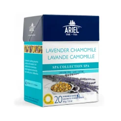 Herbal Teas|Caffeine Free>Ma Caféine Ariel | Spa Lavender Chamomile Herbal Tea - 20 sachets