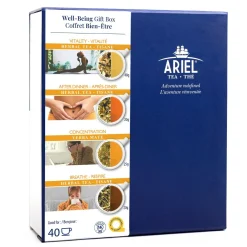 Hostess Gifts|Wellness Products>Ma Caféine Ariel | Well-being herbal tea gift box in leaves
