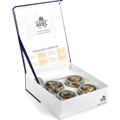Hostess Gifts|Wellness Products>Ma Caféine Ariel | Well-being herbal tea gift box in leaves
