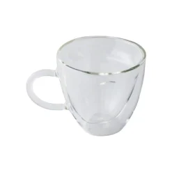 Double Wall Cups|Glasses And Cups>Ma Caféine Barista | Double Wall Espresso Glasses with Handle - Set of 2