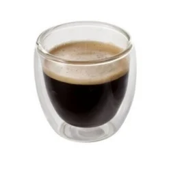 Double Wall Cups|Glasses And Cups>Ma Caféine Barista | Double Wall Espresso Glasses - Set of 2