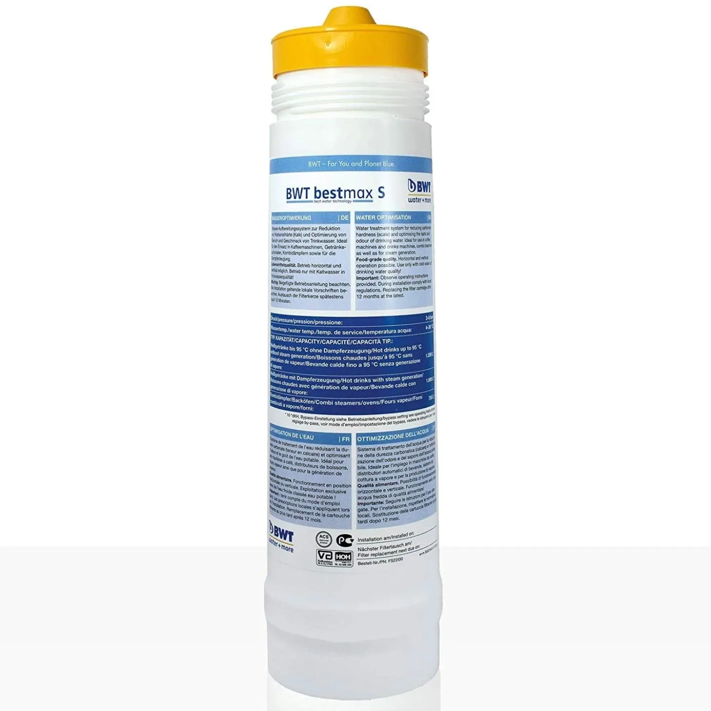 Machine Maintenance>Ma Caféine BESTMAX water filter - S