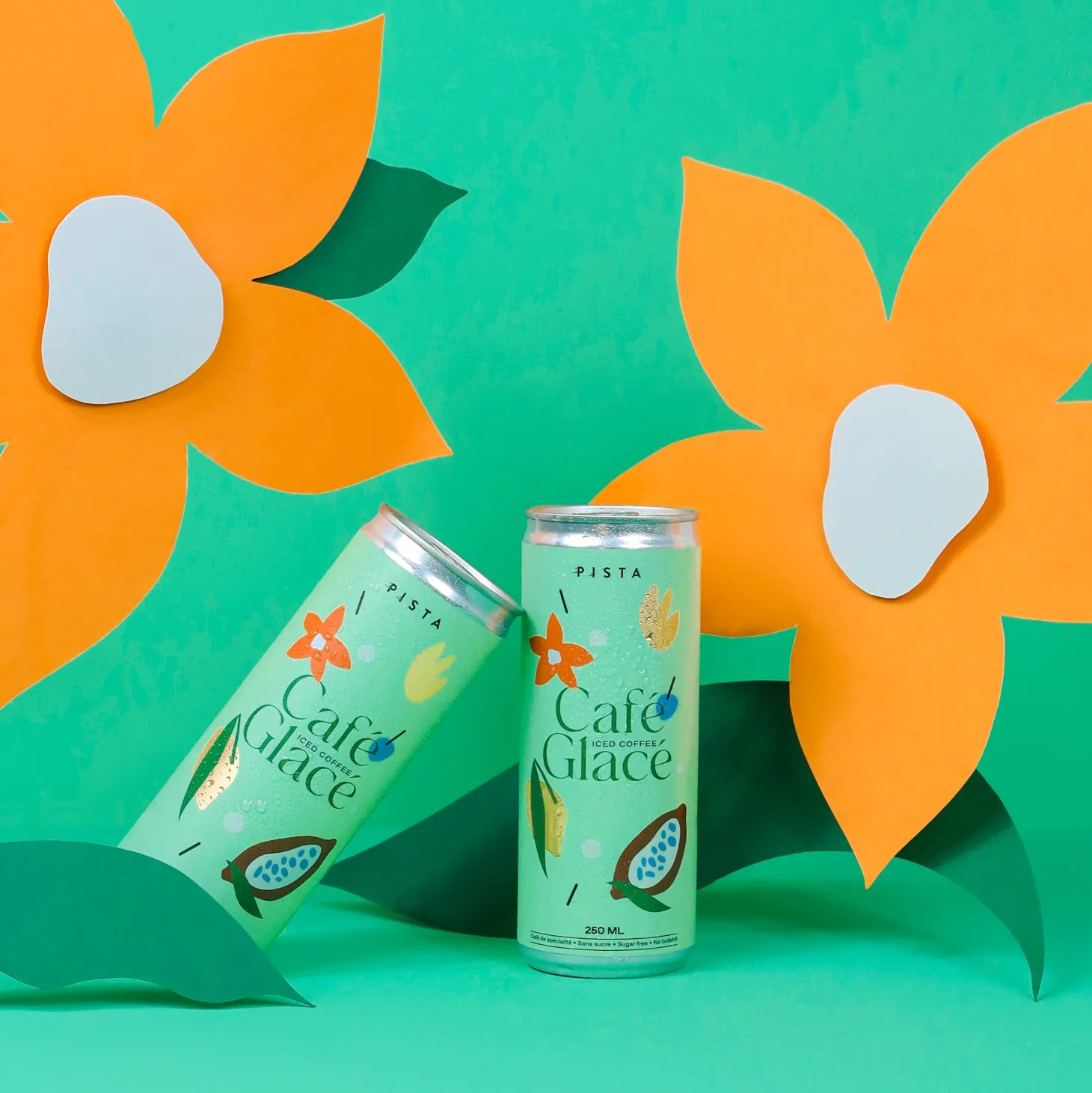 Camping|Ready-To-Drink Beverages>Ma Caféine Café Pista | Iced coffee in a can - 250 ml