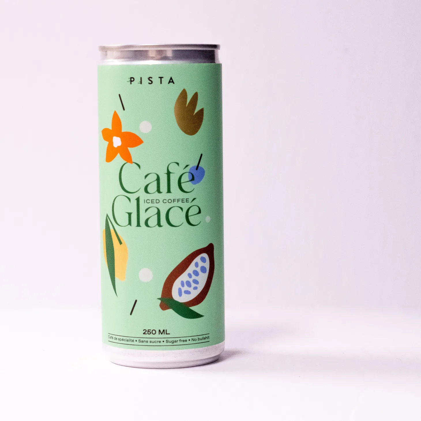 Camping|Ready-To-Drink Beverages>Ma Caféine Café Pista | Iced coffee in a can - 250 ml