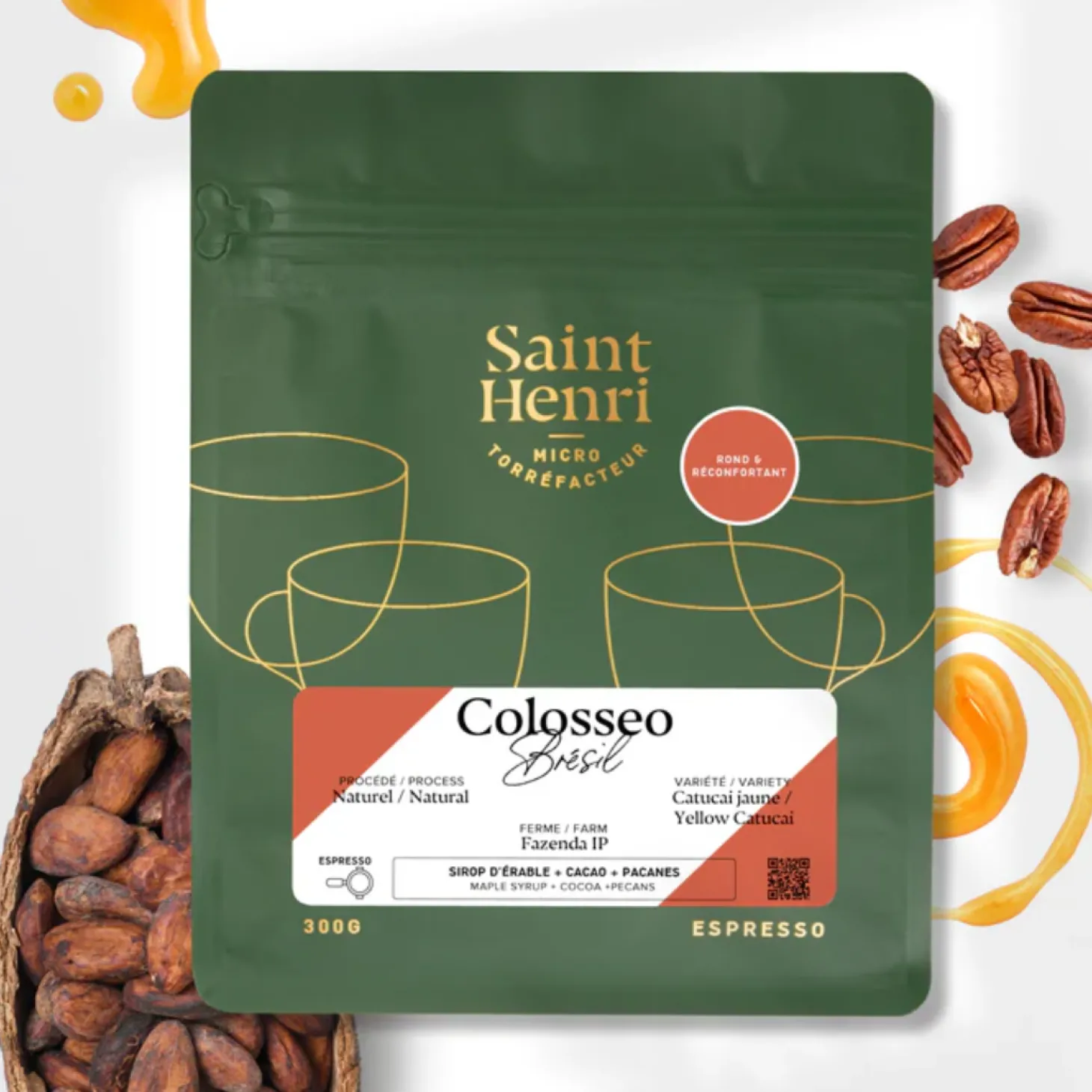 St Henri Coffee|Coffee Beans>Ma Caféine Café Saint-Henri | Colosseo 300gr