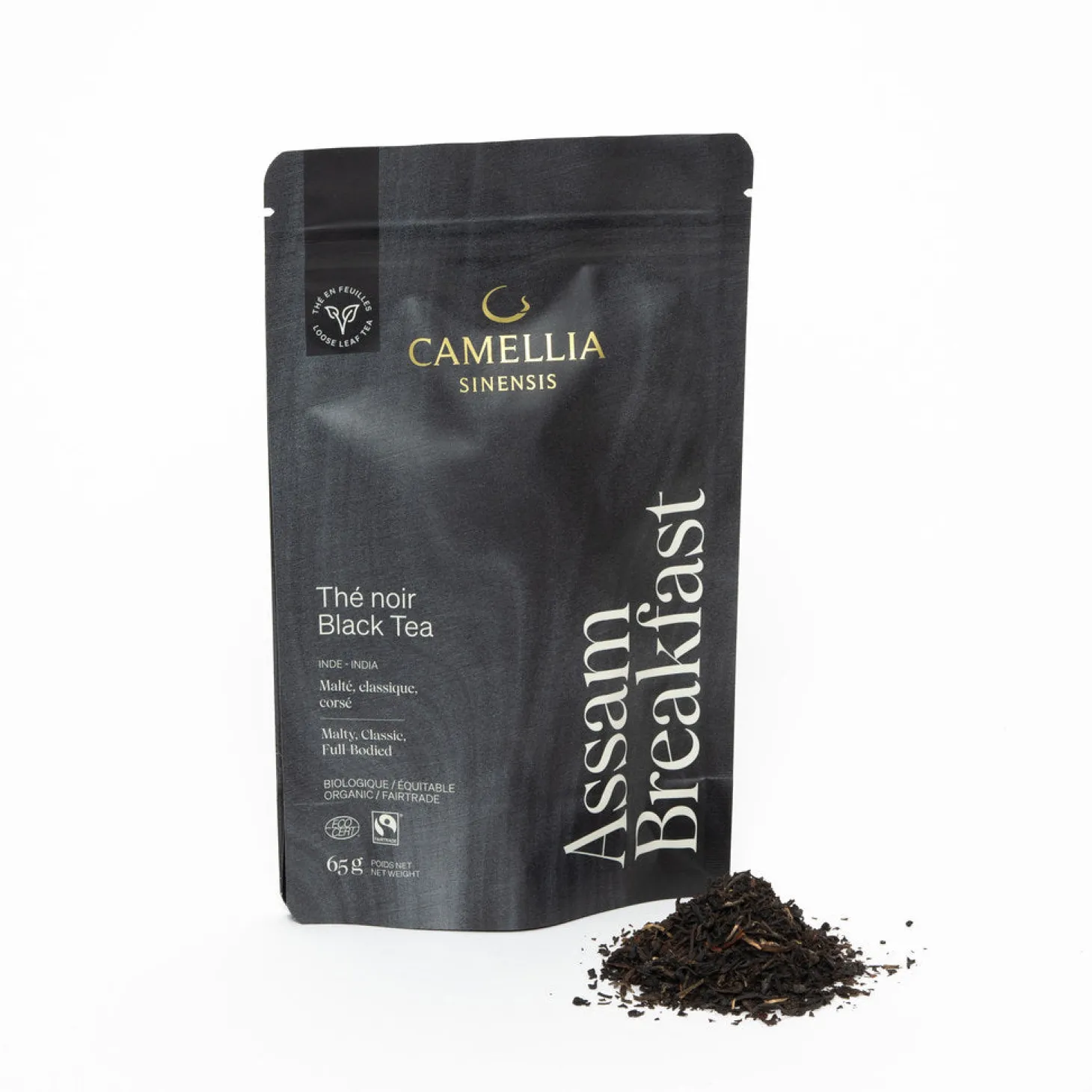 Black Teas|In Bulk>Ma Caféine Camellia Sinensis | Assam Breakfast Organic & Fairtrade - black tea - 65gr