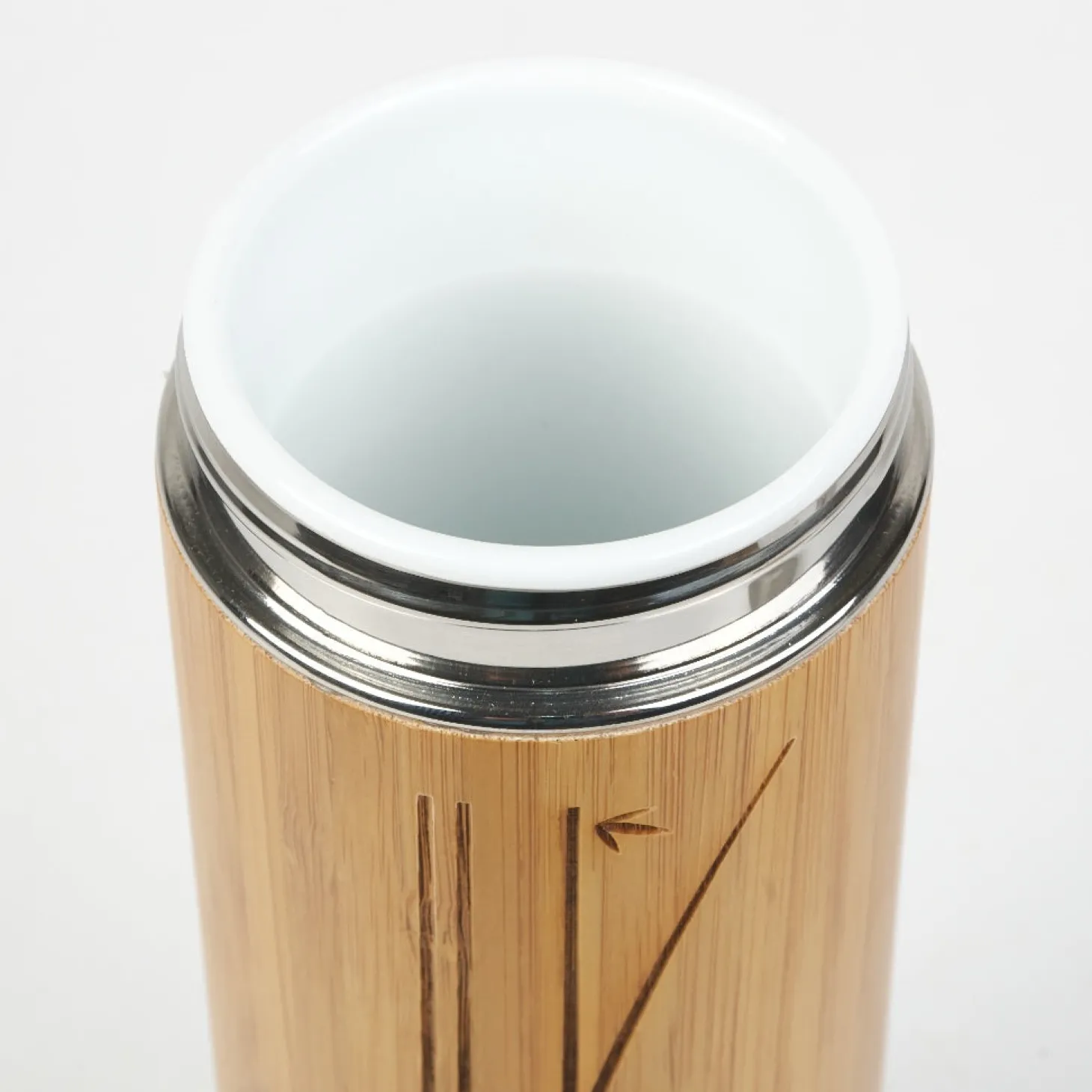 Bamboo Mugs|Camping>Ma Caféine Camellia Sinensis | Bamboo Porcelain Tea Bottle