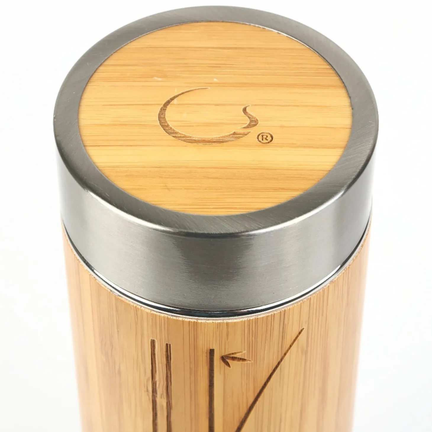 Bamboo Mugs|Camping>Ma Caféine Camellia Sinensis | Bamboo Porcelain Tea Bottle