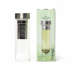 Glasses & Mugs ​|Infusers & Teapots>Ma Caféine Camellia Sinensis | Glass Tea Bottle