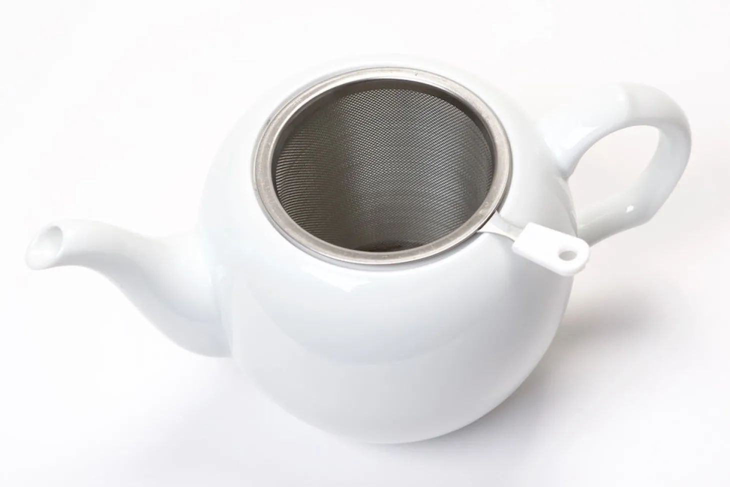 Infusers & Teapots>Ma Caféine Camellia Sinensis | White porcelain teapot
