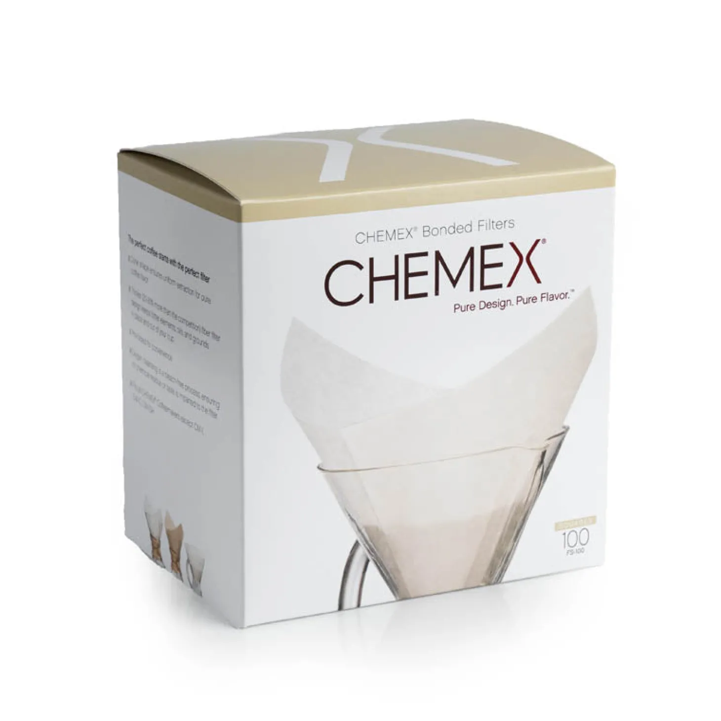 Machine Maintenance|Manual Infusions>Ma Caféine Chemex | Square Filters for Chemex® 6 Cups