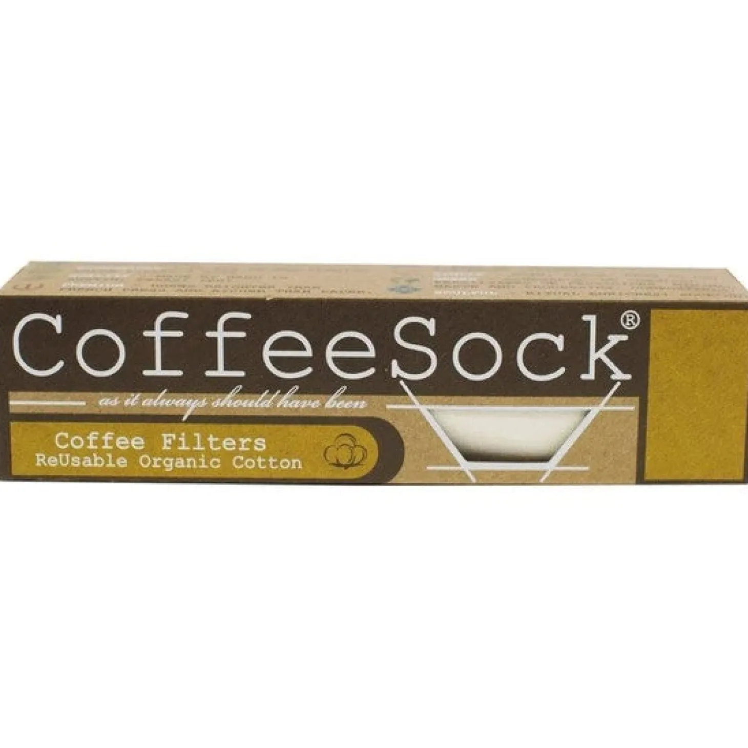 Manual Infusions|Machine Maintenance>Ma Caféine CoffeeSock | Set of 2 reusable filters for Hario V60-01
