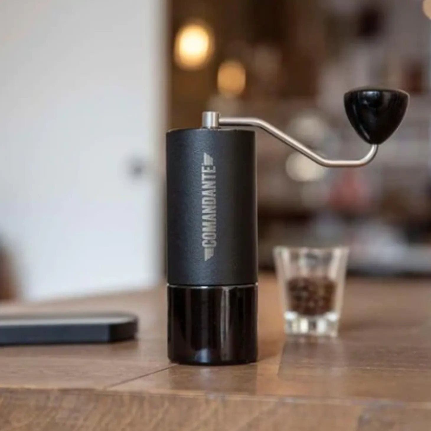 Manuals|Barista Tools>Ma Caféine Commander | C40 Nitro Blade Black MK4 manual grinder *ON ORDER*