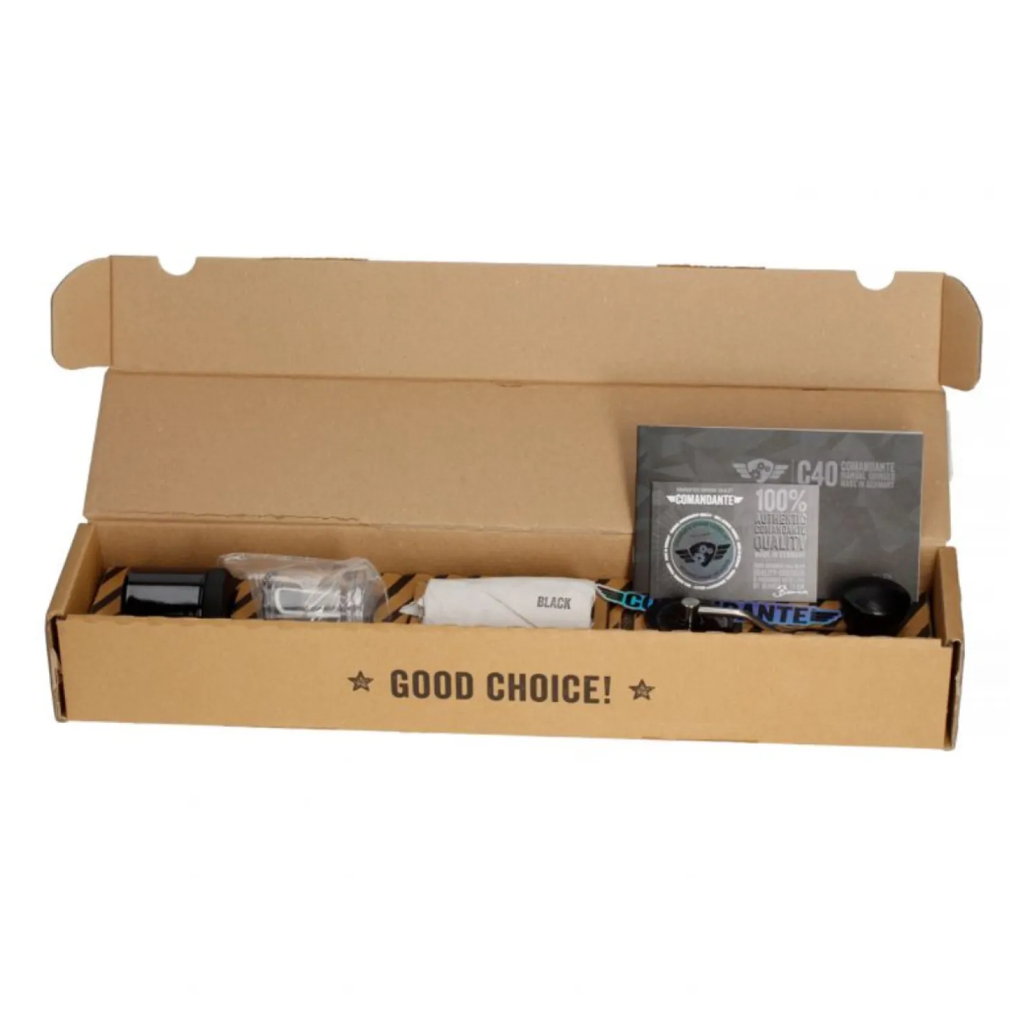Manuals|Barista Tools>Ma Caféine Commander | C40 Nitro Blade Black MK4 manual grinder *ON ORDER*