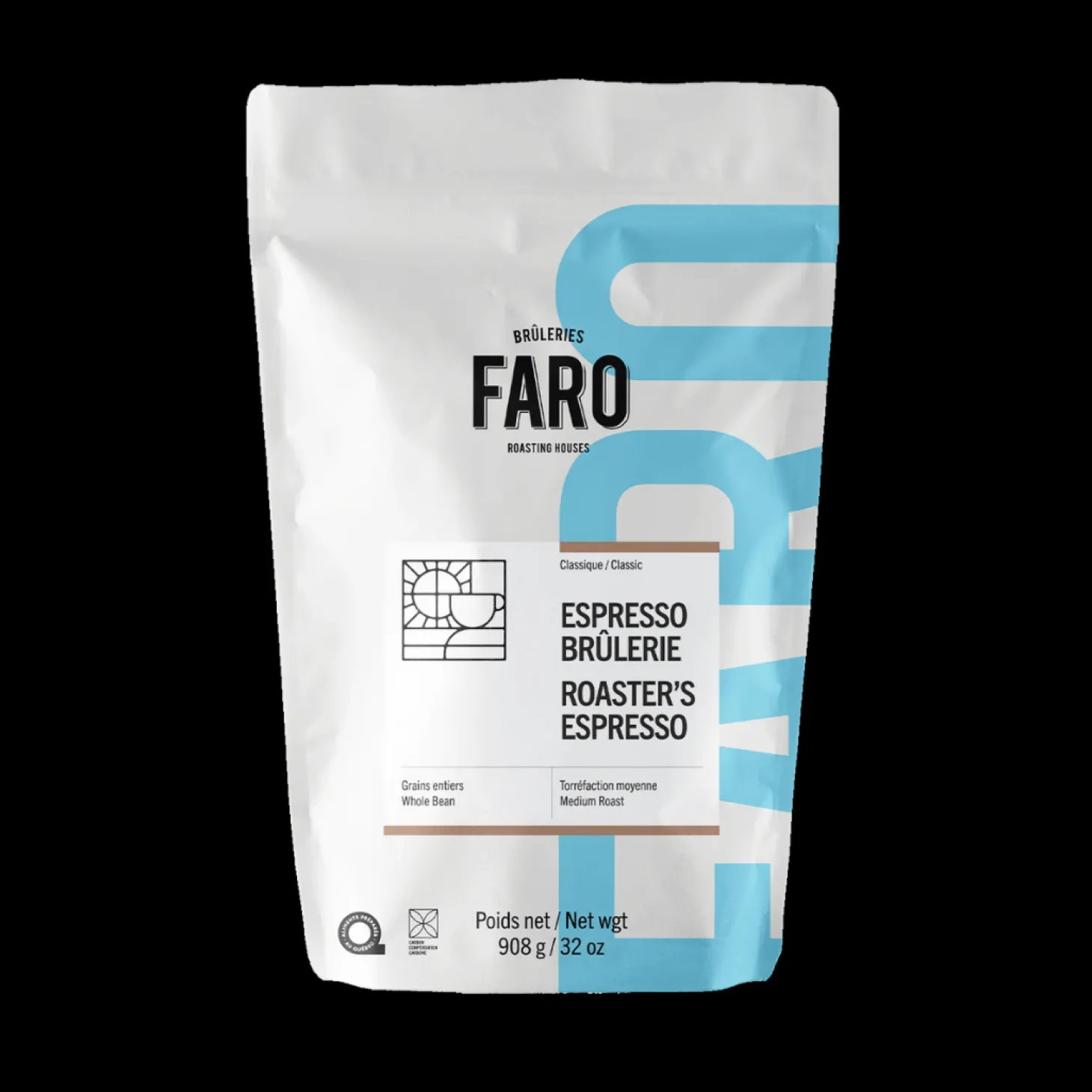 Faro Roasting Houses|Coffee Beans>Ma Caféine Faro Burneries | Brûlerie Espresso Coffee - 908 gr