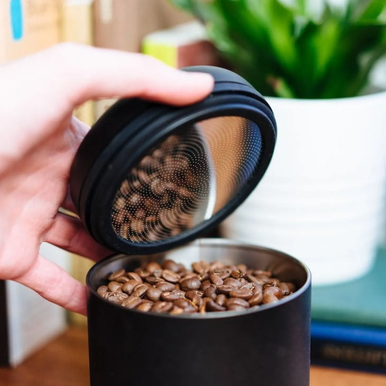 Preservation|Preservation>Ma Caféine Fellow | Atmos matte black coffee container 1.2L
