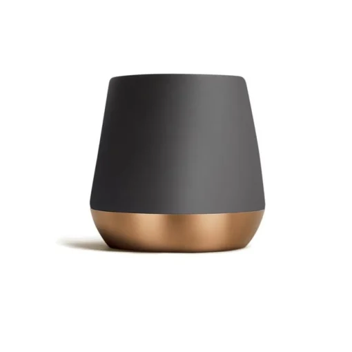Double Wall Cups|Ceramic Mugs>Ma Caféine Fellow | Joey double wall black ceramic mug 8oz