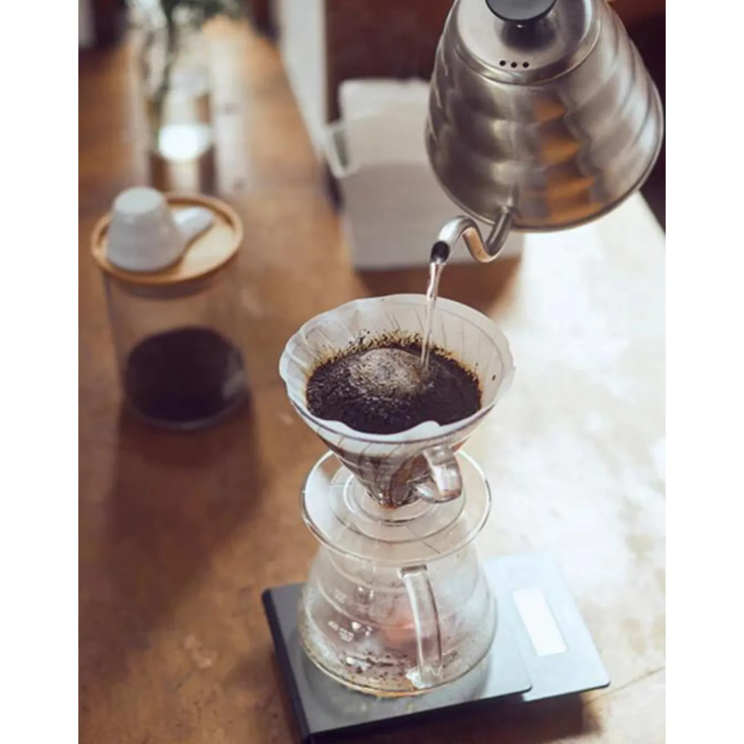 Manual Infusions>Ma Caféine Hario | V60-01 transparent