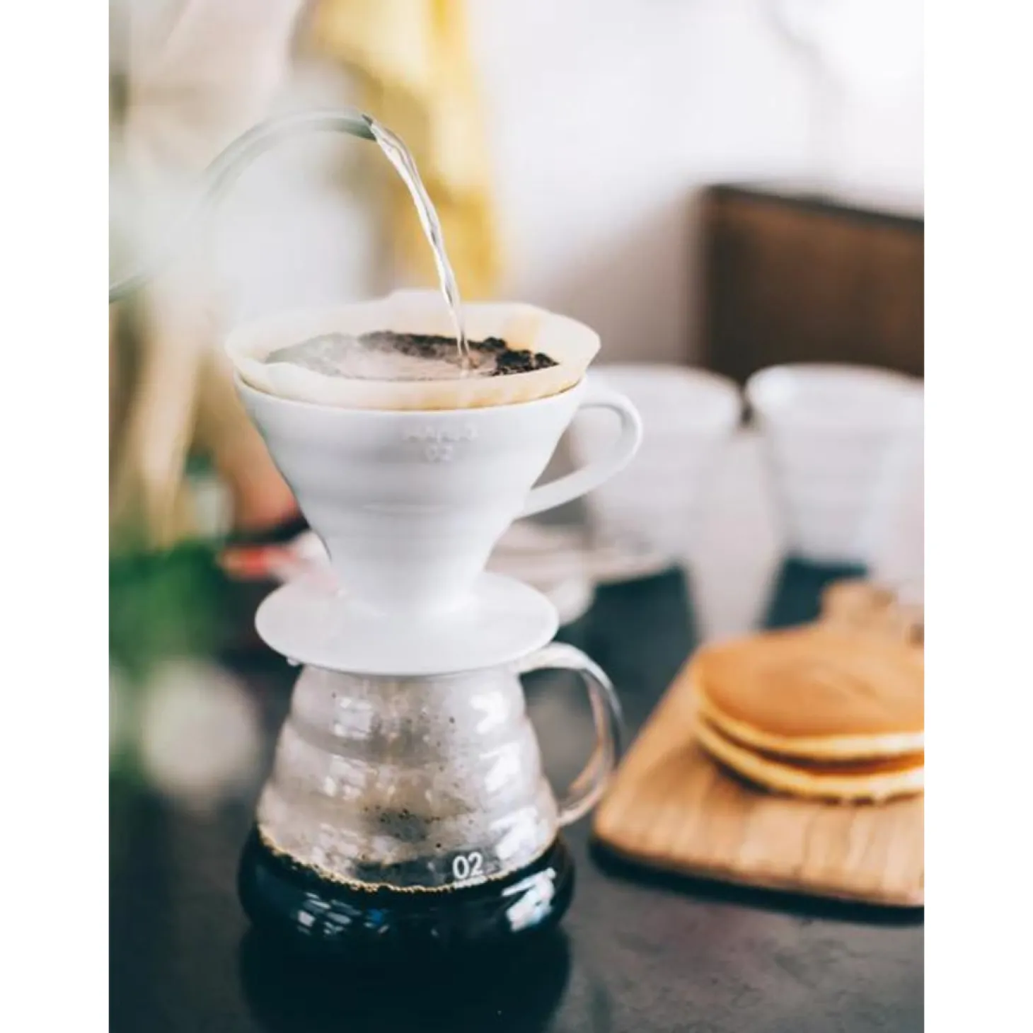 Manual Infusions>Ma Caféine Hario | V60-02 white ceramic