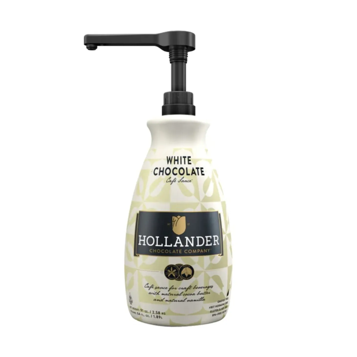 Flavored Syrups & Sauces|Hot Chocolates>Ma Caféine Hollander | White chocolate sauce - 2.5 kg