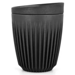 Glasses & Mugs ​|Glasses And Cups>Ma Caféine Huskee Cup | The recycled cup! 8oz (Black)