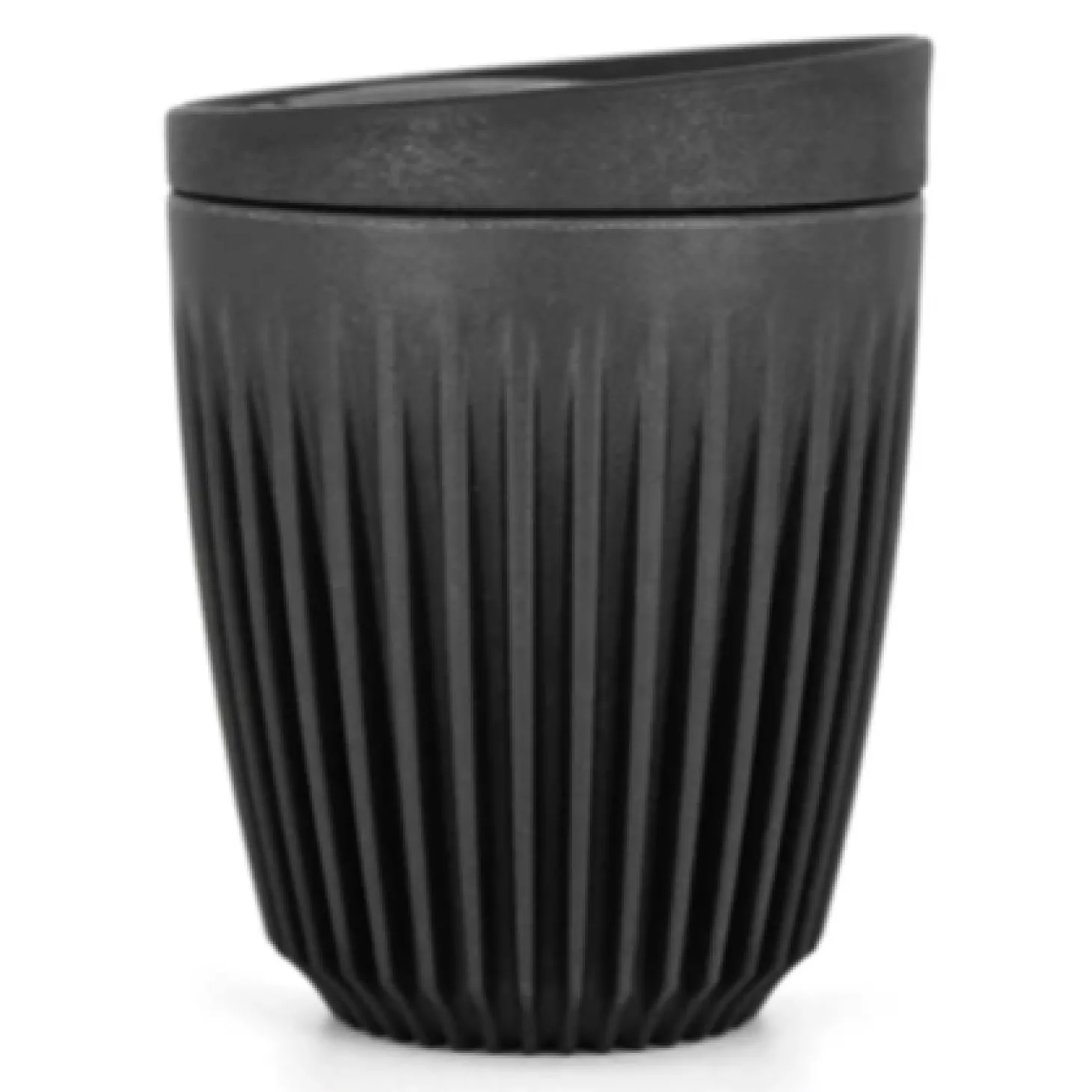 Glasses & Mugs |Glasses And Cups>Ma Caféine Huskee Cup | The recycled cup! 8oz (Black)