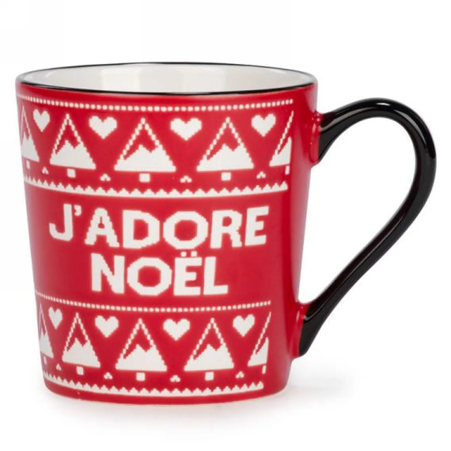 Ceramic Mugs|Message Mugs>Ma Caféine I love Christmas mug