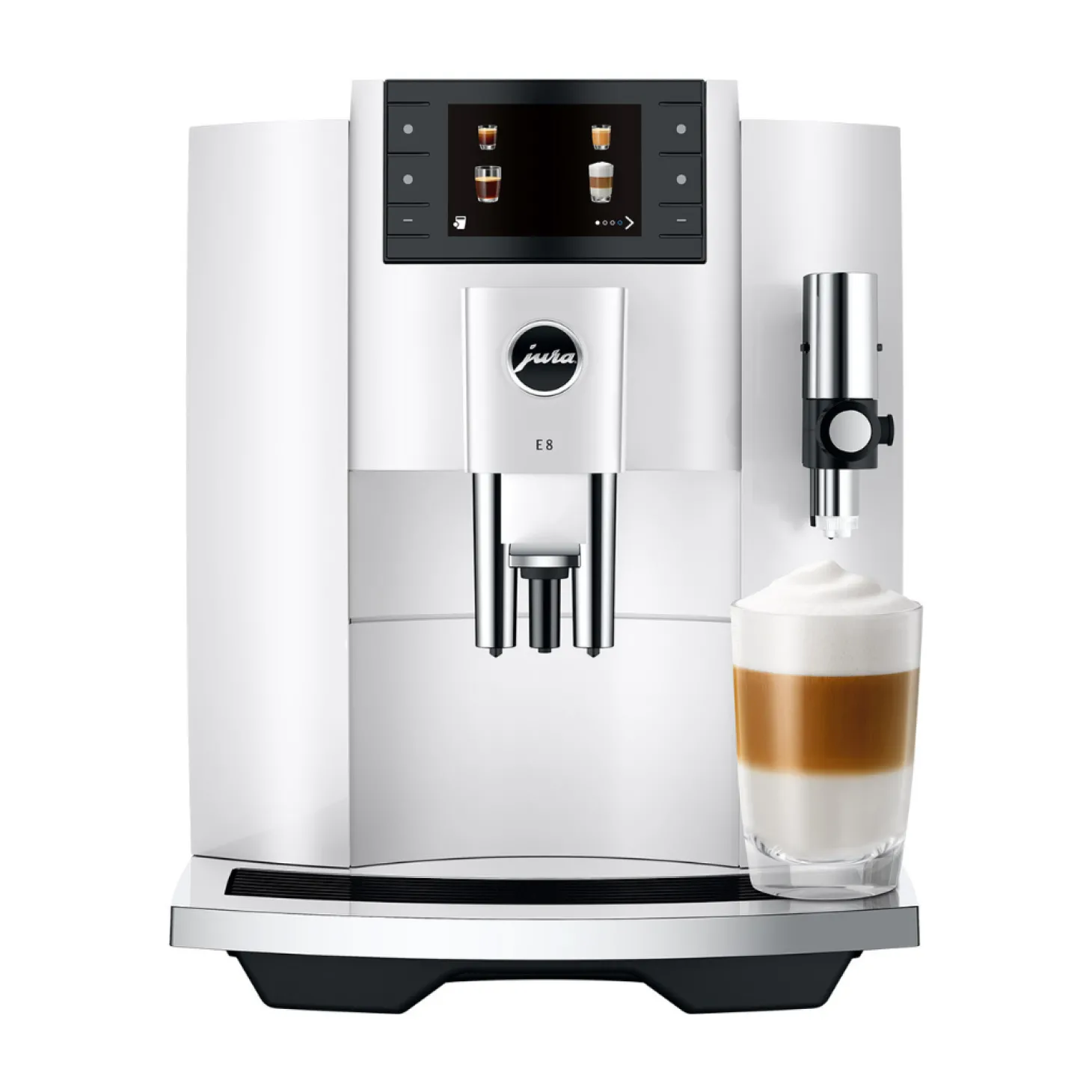 Jura|Automatic>Ma Caféine Jura | E8 White Piano *New model 2024*