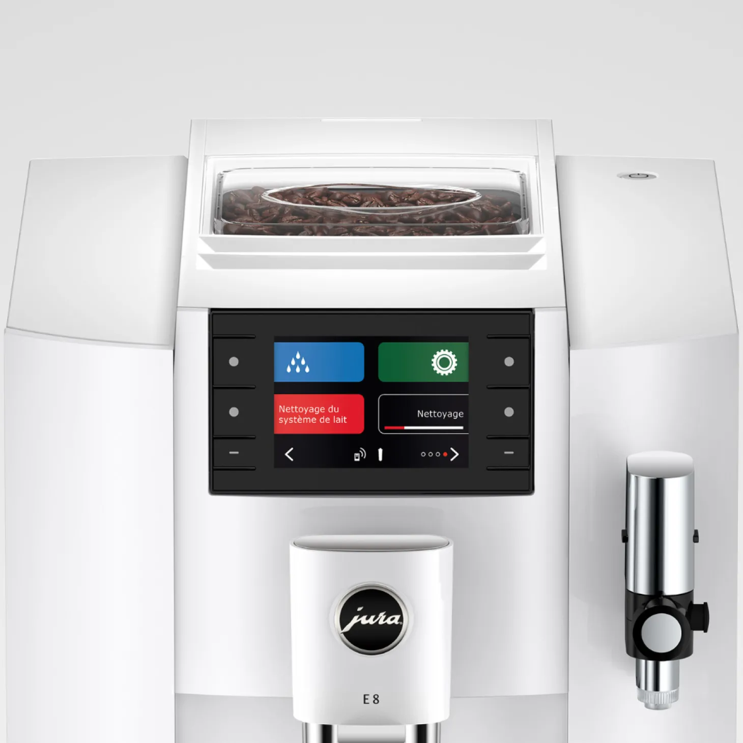 Jura|Automatic>Ma Caféine Jura | E8 White Piano *New model 2024*