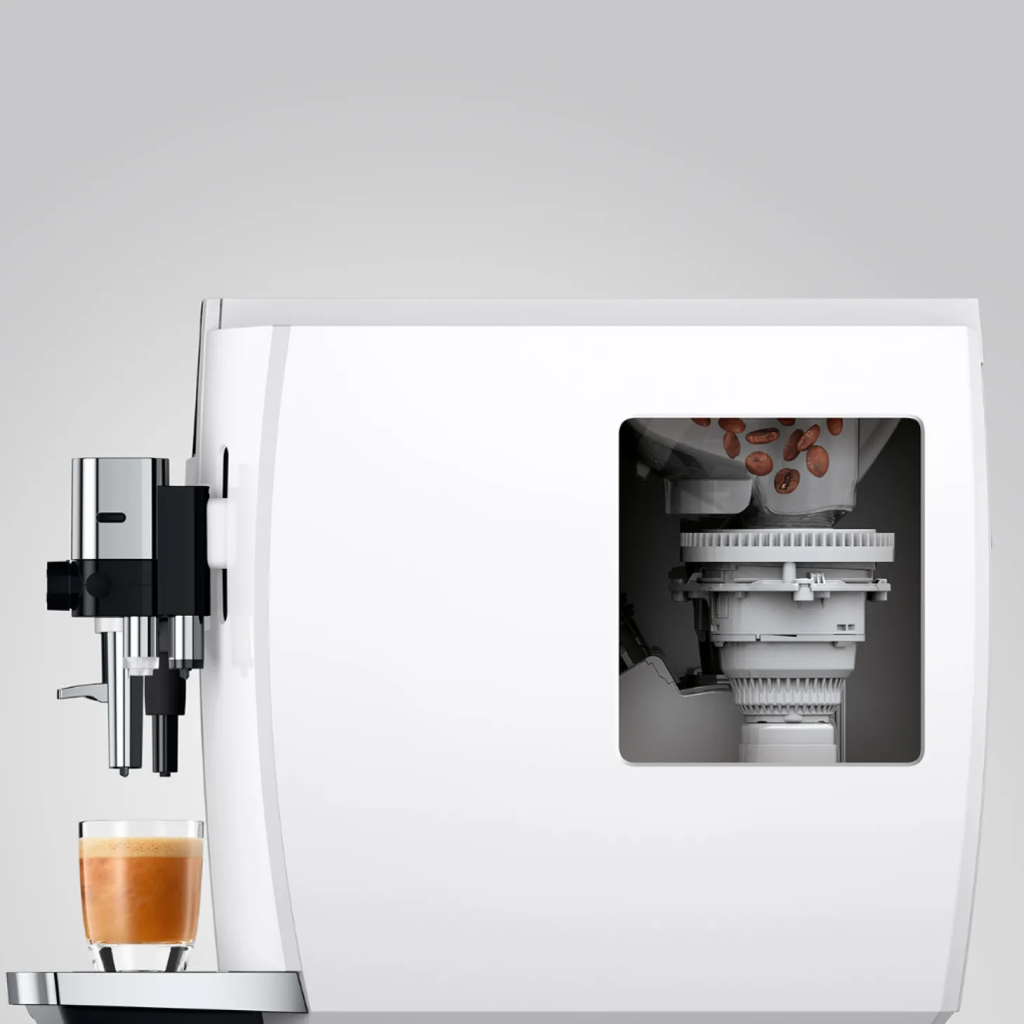 Jura|Automatic>Ma Caféine Jura | E8 White Piano *New model 2024*
