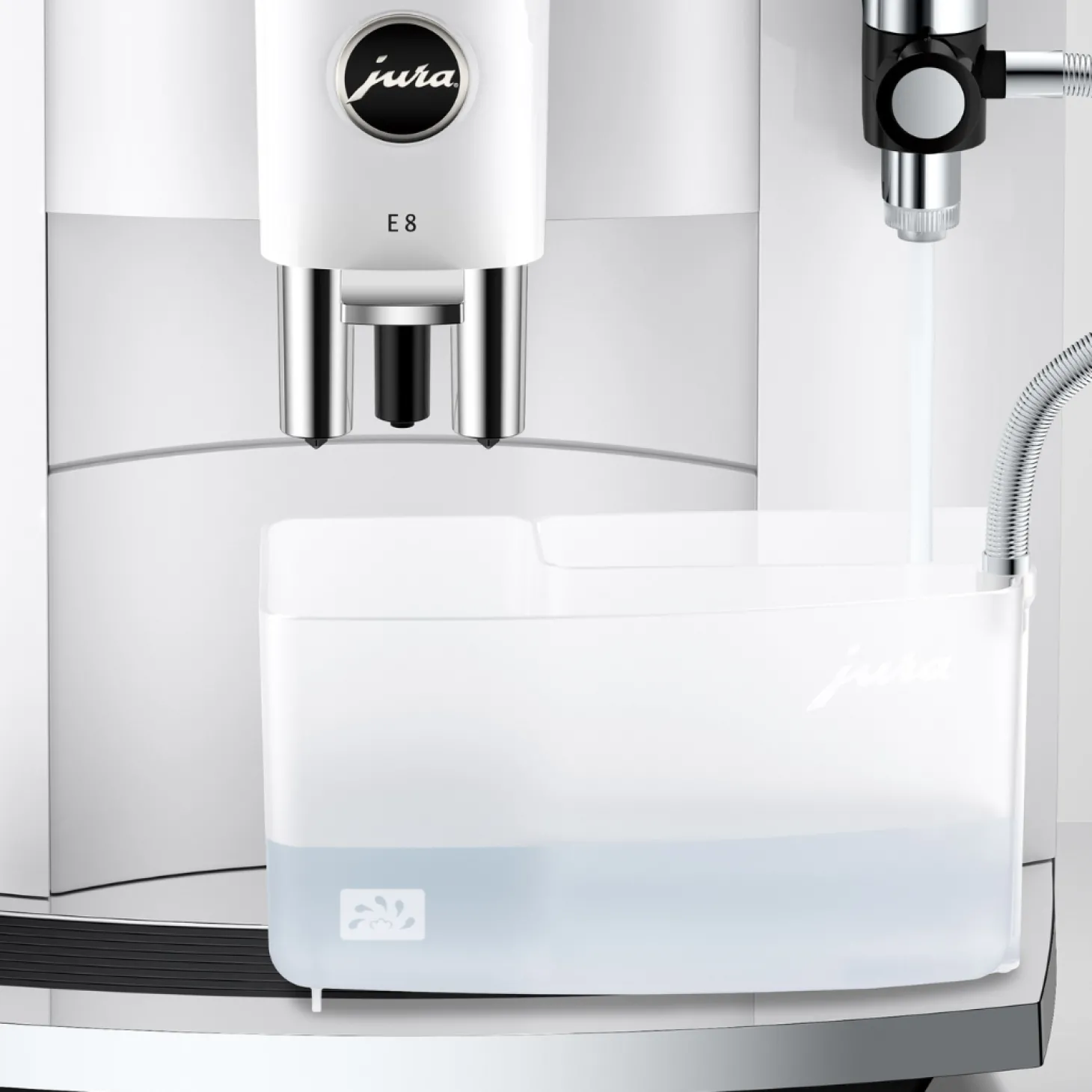 Jura|Automatic>Ma Caféine Jura | E8 White Piano *New model 2024*