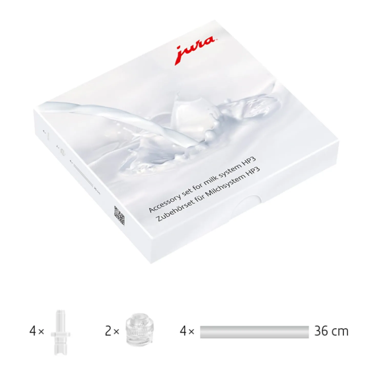 Machine Maintenance>Ma Caféine Jura | HP3 milk system accessory set