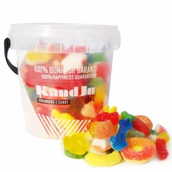 Food & Snacks|Quebec Products>Ma Caféine Kandju | Bucket of regular mix candy - 350 g