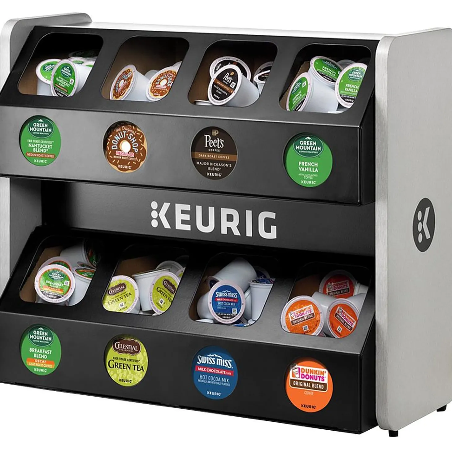 Capsule Storage>Ma Caféine Keurig | Premium storage for 8 boxes of K-Cup pods