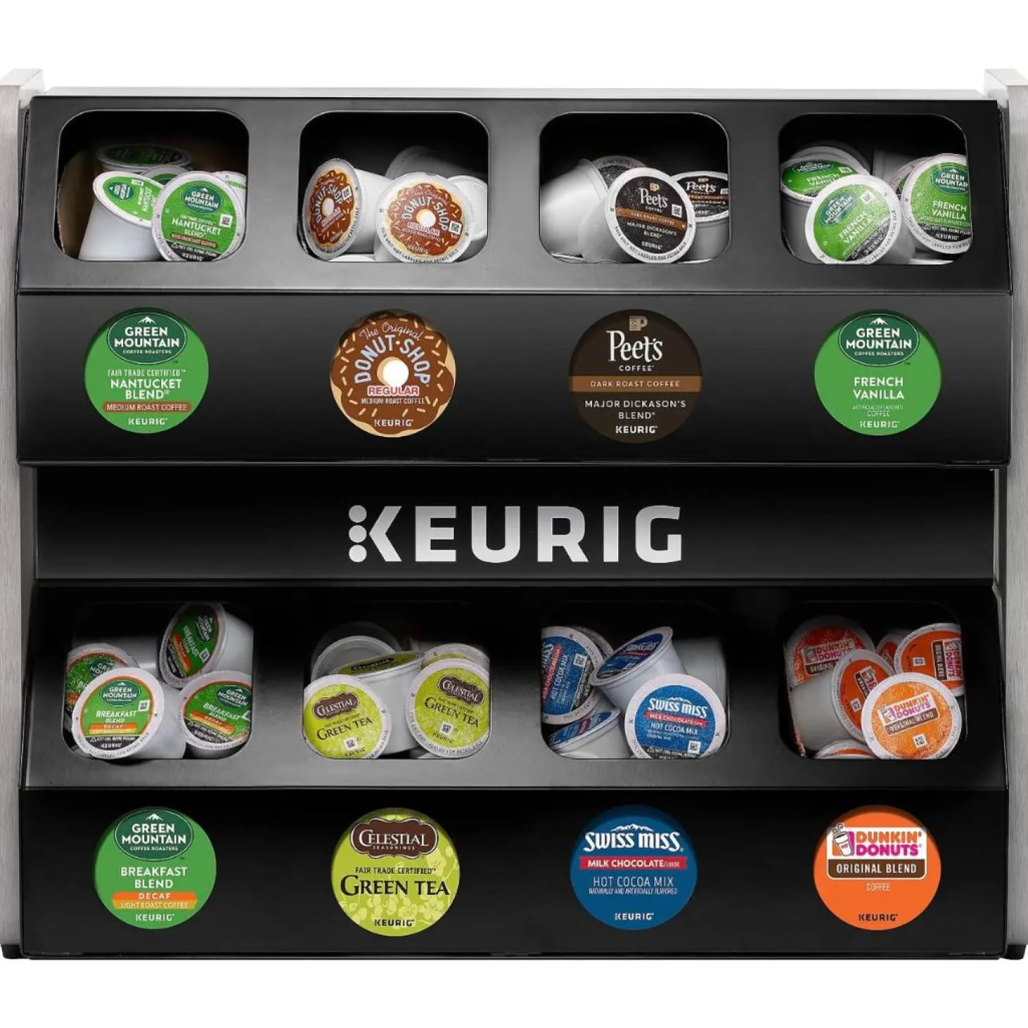 Capsule Storage>Ma Caféine Keurig | Premium storage for 8 boxes of K-Cup pods