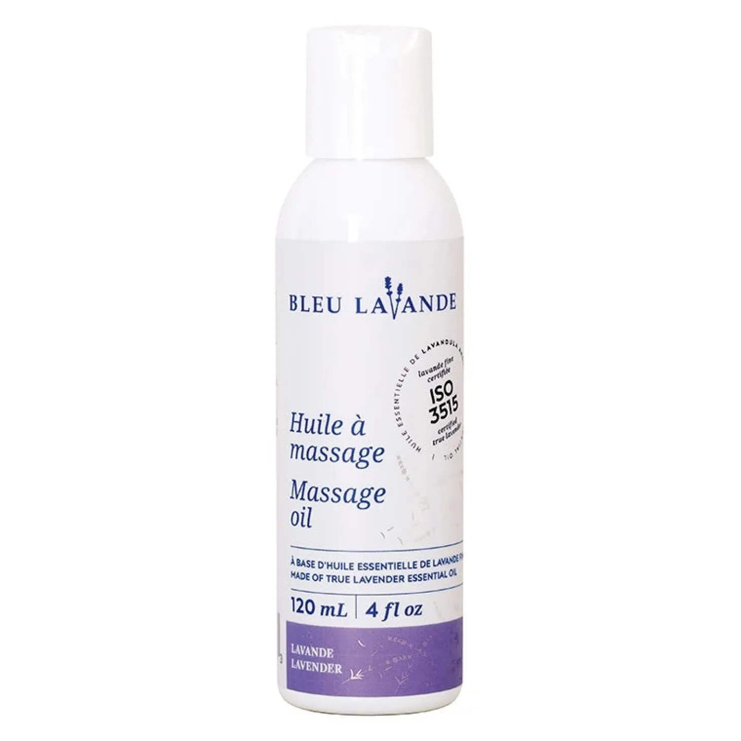 Quebec Products|Wellness Products>Ma Caféine Lavender Blue | Massage oil 120 ml
