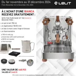 Lelit|Manual>Ma Caféine Lelit | Bianca LEPL162T