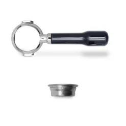 Porta-Filters|Barista Tools>Ma Caféine Lelit | Bottomless portafilter 58mm with classic black handle
