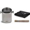 Barista Tools|Barista Tools>Ma Caféine Lelit | Grounds container kit with brush and cloth