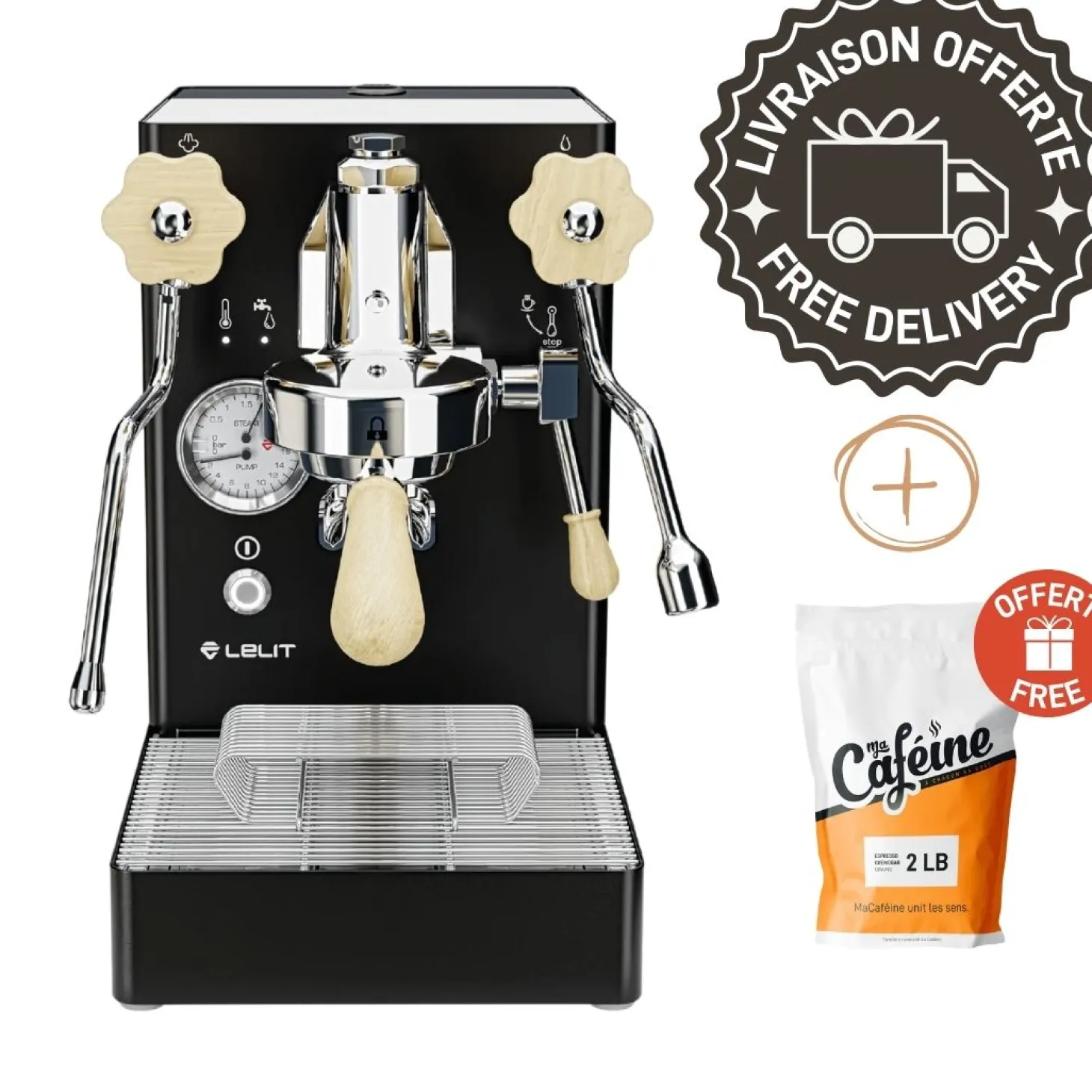 Lelit|Manual>Ma Caféine Lelit | MaraX PL62XCB Black