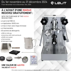 Lelit|Manual>Ma Caféine Lelit | MaraX PL62XCW White