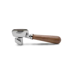 Porta-Filters|Barista Tools>Ma Caféine Lelit | 58mm filter holder assembly with 2 wood line outlets