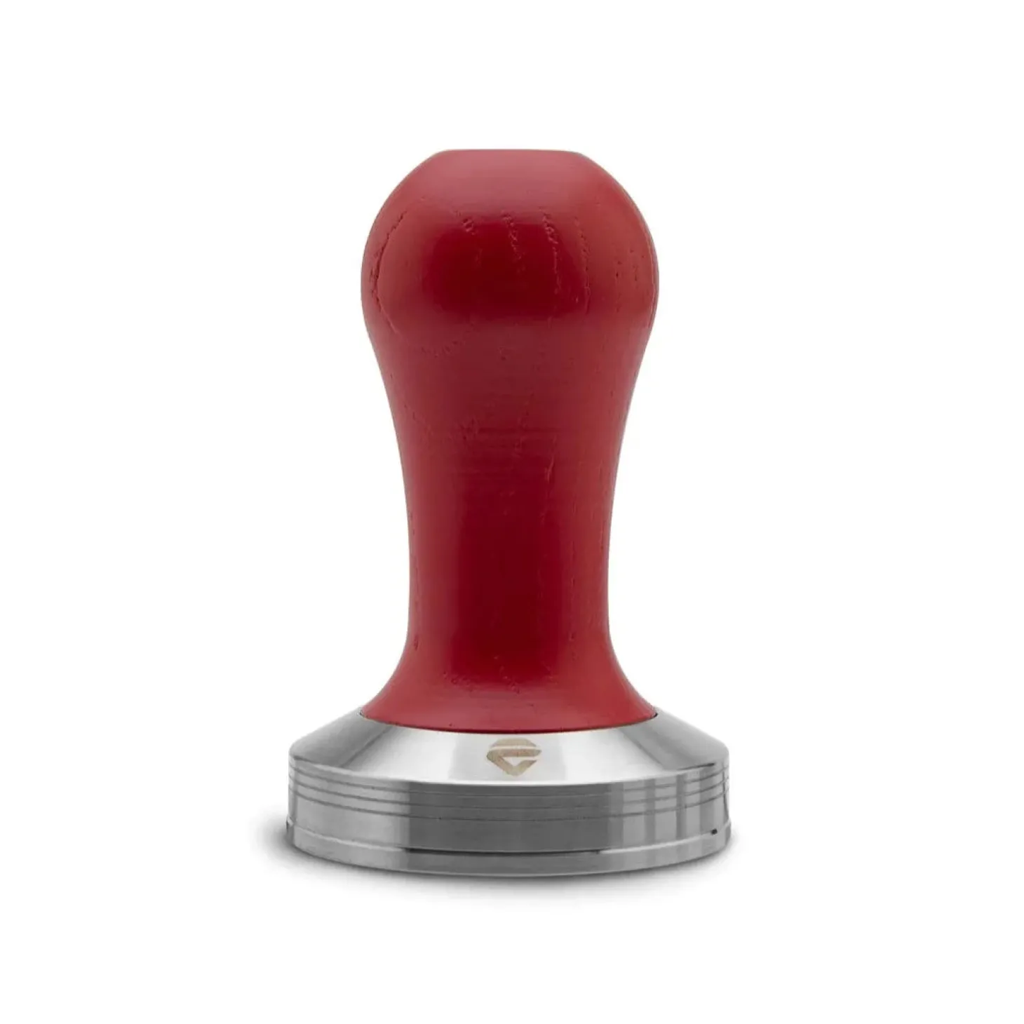 Barista Tools|Barista Tools>Ma Caféine Lelit | Stainless steel coffee tamper with red wooden handle 57.35 mm