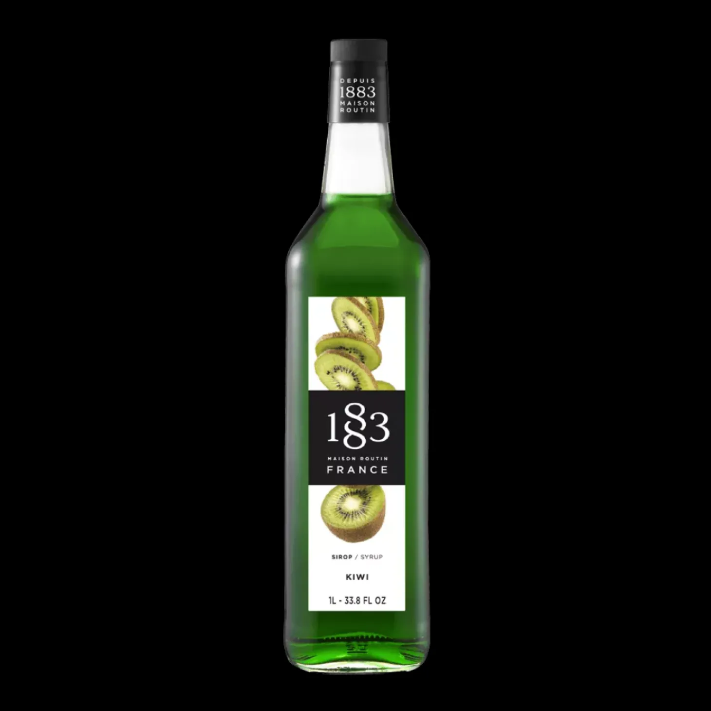 Flavored Syrups & Sauces>Ma Caféine Maison Routin 1883 | Kiwi Syrup - 1 Liter