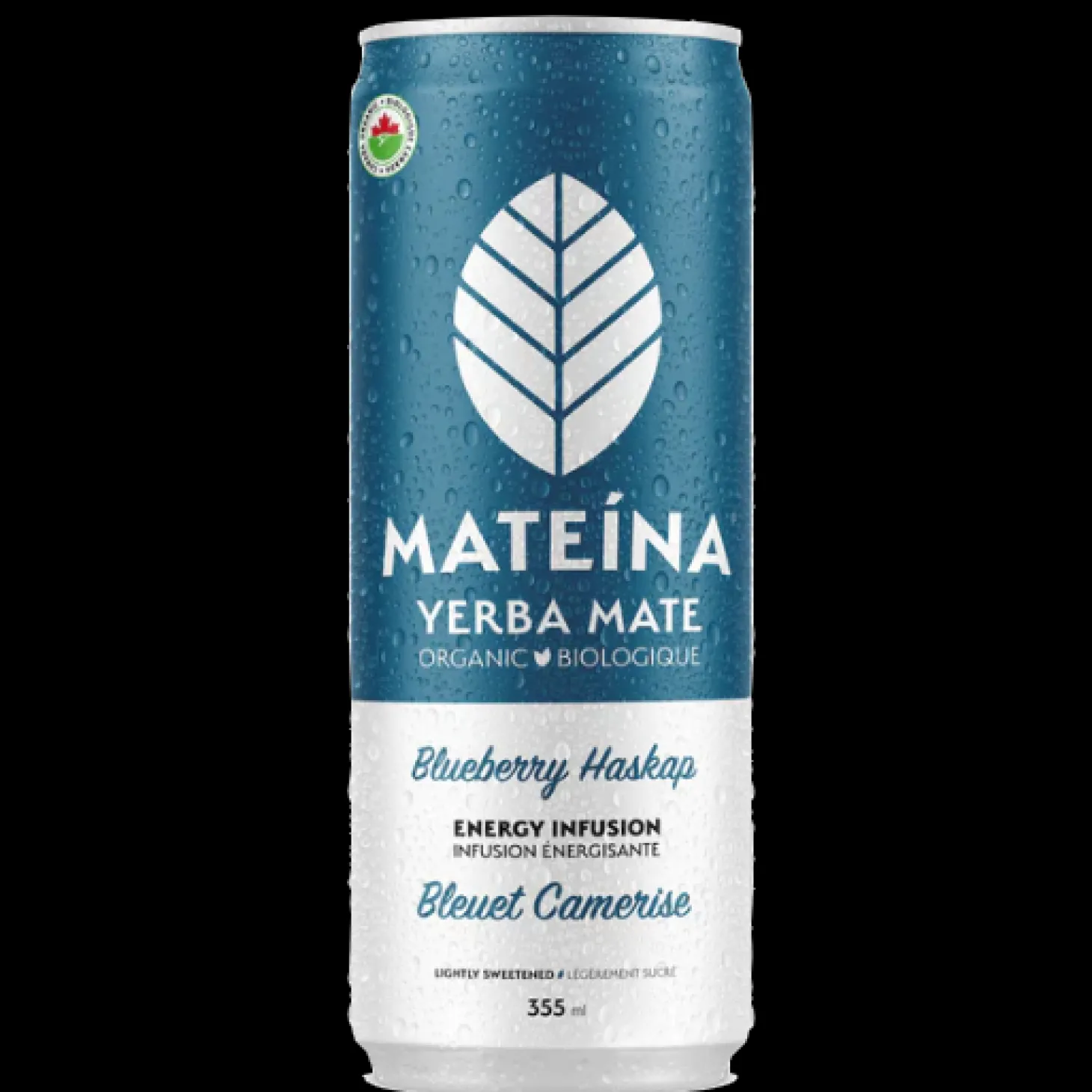 Ready-To-Drink Beverages|Quebec Products>Ma Caféine Mateina | Organic Energizing Infusion Blueberry Haskap