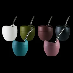 Camping|Gourds & Bombilla>Ma Caféine Mateina | Silicone bottle for yerba mate